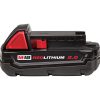 Milwaukee Tools Milwaukee M18 Red Lithium 2.0 Ah CP Battery 48-11-1820 2 Milwaukee Tools Milwaukee M18 Red Lithium 2.0 Ah CP Battery 48-11-1820 -Klein Tools Shop 48 11 1820 nmctzq8smqjcuflf