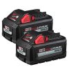 Milwaukee Tools Milwaukee M18 Red Lithium 6.0Ah High Output Battery (2 Pack) 48-11-1862 -Klein Tools Shop 48 11 1862 xi3e2qx2vyes0b1m