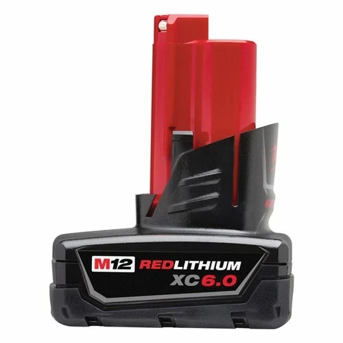Milwaukee M12 REDLITHIUM XC 6.0Ah Extended Capacity Battery 48-11-2460 Milwaukee Tools Milwaukee M12 REDLITHIUM XC 6.0Ah Extended Capacity Battery 48-11-2460 -Klein Tools Shop 48 11 2460 4zgftgwqscwe9bfz