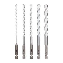 Milwaukee Tools Milwaukee 5 Piece SHOCKWAVE Carbide Multi-Material Drill Bit Set 48-20-8898