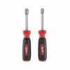 Milwaukee Tools Milwaukee 2 Piece SAE HollowCore (1/4; 5/16") Magnetic Nut Driver Set 48-22-2502