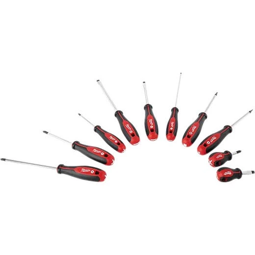 Milwaukee 10 Piece Screwdriver Set 48-22-2710 Milwaukee Tools Milwaukee 10 Piece Screwdriver Set 48-22-2710 -Klein Tools Shop 48 22 2710 2
