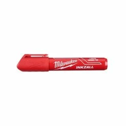 Milwaukee Tools Milwaukee INKZALL Large Red Chisel Tip Marker 48-22-3256