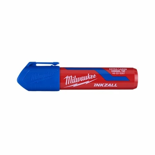 Milwaukee Tools Milwaukee INKZALL Extra Large Blue Chisel Tip Marker 48-22-3267