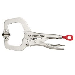 Milwaukee Tools Milwaukee 6" Locking C-Clamp Swivel Jaws 48-22-3522