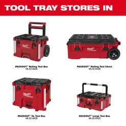 Milwaukee Tools Milwaukee Packout Tool Tray 48-22-8045 4 Milwaukee Tools Milwaukee Packout Tool Tray 48-22-8045 -Klein Tools Shop 48 22 8045 3