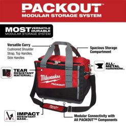 Milwaukee Tools Milwaukee 15" Packout SoftSide Tool Bag 48-22-8321 5 Milwaukee Tools Milwaukee 15" Packout SoftSide Tool Bag 48-22-8321 -Klein Tools Shop 48 22 8321 3