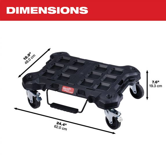 Milwaukee PACKOUT Dolly Cart 48-22-8410 Milwaukee Tools Milwaukee PACKOUT Dolly Cart 48-22-8410 -Klein Tools Shop 48 22 8410 3