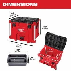 Milwaukee Tools Milwaukee Packout XL Tool Box 48-22-8429 -Klein Tools Shop 48 22 8429 2
