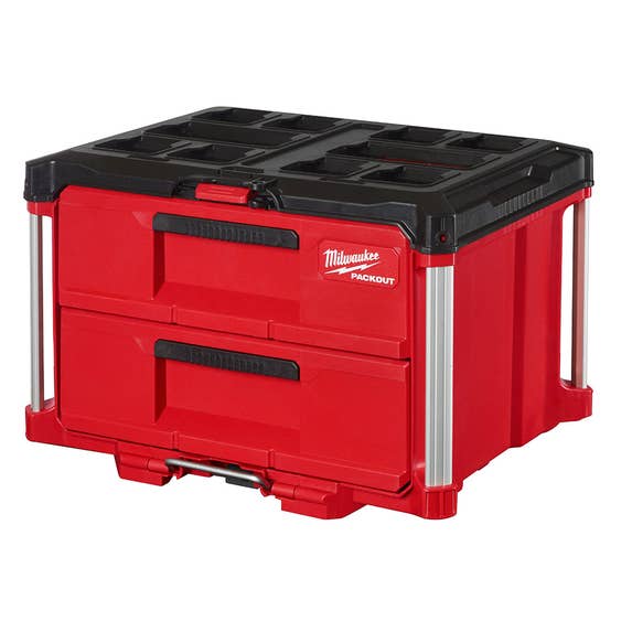 Milwaukee Packout 2-Drawer Tool Box 48-22-8442 Milwaukee Tools Milwaukee Packout 2-Drawer Tool Box 48-22-8442 -Klein Tools Shop 48 22 8442