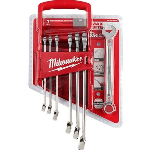 Milwaukee SAE Combination Wrench Set 7 Piece 48-22-9407 Milwaukee Tools Milwaukee SAE Combination Wrench Set 7 Piece 48-22-9407 -Klein Tools Shop 48 22 9407 eksniitkbzrebibd