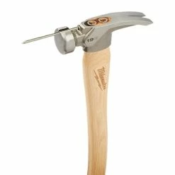 Milwaukee Tools Milwaukee 19oz Smooth Face Hickory Wood Framing Hammer 48-22-9519
