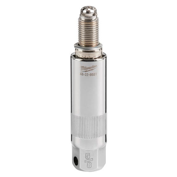 Milwaukee 3/8" Drive 5/8" Spark Plug Socket 48-22-9551 Milwaukee Tools Milwaukee 3/8" Drive 5/8" Spark Plug Socket 48-22-9551 -Klein Tools Shop 48 22 9551 102