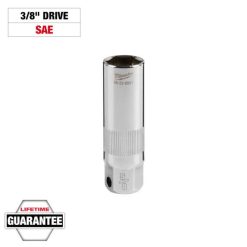 Milwaukee Tools Milwaukee 3/8" Drive 5/8" Spark Plug Socket 48-22-9551 4 Milwaukee Tools Milwaukee 3/8" Drive 5/8" Spark Plug Socket 48-22-9551 -Klein Tools Shop 48 22 9551 primary