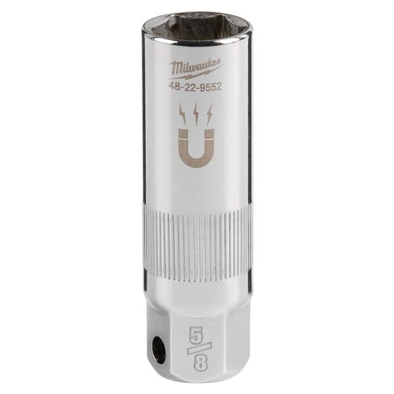 Milwaukee Tools Milwaukee 3/8" Drive 5/8" Magentic Spark Plug Socket 48-22-9552
