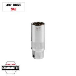 Milwaukee Tools Milwaukee 3/8" Drive 13/16" Spark Plug Socket 48-22-9553 -Klein Tools Shop 48 22 9553 primary