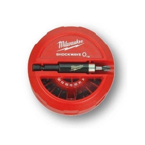 Milwaukee 22 Piece Shockwave Magnetic Puck Bit Set 48-32-4011 Milwaukee Tools Milwaukee 22 Piece Shockwave Magnetic Puck Bit Set 48-32-4011 -Klein Tools Shop 48 32