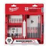 Milwaukee Tools Milwaukee 22 Piece Shockwave Automotive Impact Driver Bit Set 48-32-4016 -Klein Tools Shop 48 32 4016 oqplafezjrxp1vez