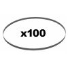 Milwaukee Tools Milwaukee 35-3/8" Bandsaw Blades Extreme Thick Metal Compact 8/10 TPI (100 Pack) 48-39-0653 2 Milwaukee Tools Milwaukee 35-3/8" Bandsaw Blades Extreme Thick Metal Compact 8/10 TPI (100 Pack) 48-39-0653 -Klein Tools Shop 48 39 0653 iqn9zxkb8rgbpih3