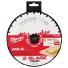 Milwaukee Tools Milwaukee 7-1/4" 24T Framing Circular Saw Blade 2PK 48-40-0722