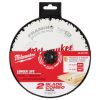 Milwaukee Tools Milwaukee 7-1/4" 24T & 40T Circular Saw Blade 2PK 48-40-0725 2 Milwaukee Tools Milwaukee 7-1/4" 24T & 40T Circular Saw Blade 2PK 48-40-0725 -Klein Tools Shop 48 40 0725