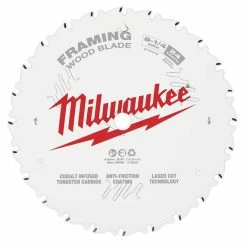 Milwaukee Tools Milwaukee 8-1/4" 24-Tooth Circular Wood Cutting Saw Blade 48-40-0820