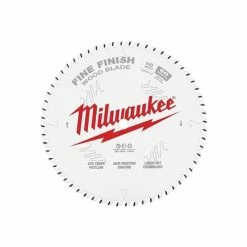 Milwaukee Tools Milwaukee 10" 60 Tooth Fine Finish Circular Saw Blade 48-40-1028