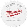 Milwaukee Tools Milwaukee 10-1/4" 28 Tooth Framing Circular Saw Blades 48-40-1038