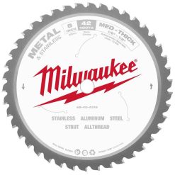 Milwaukee Tools Milwaukee 8" 42 Tooth Metal Cutting Circular Saw Blade 48-40-4515
