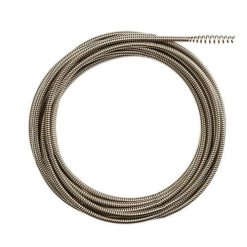 Milwaukee Tools Milwaukee 1/4" X 25' Inner Core Bulb Head Drain Cleaning Cable RUSTGUARD 48-53-2563