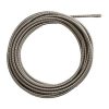 Milwaukee Tools Milwaukee 3/8" X 35' Inner Core Coupling Drain Cleaning Cable RUSTGUARD 48-53-2675 2 Milwaukee Tools Milwaukee 3/8" X 35' Inner Core Coupling Drain Cleaning Cable RUSTGUARD 48-53-2675 -Klein Tools Shop 48 53 2675 fd5ztc6vxy3lnswl