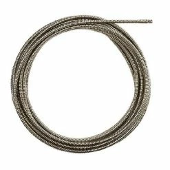 Milwaukee Tools Milwaukee 5/8" X 50' Open Wind Coupling Drain Cleaning Cable RUSTGUARD 48-53-2775