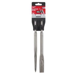 Milwaukee Tools Milwaukee SDS-PLUS SLEDGE Bull Point & Flat Chisel 2 Pack 48-62-6080