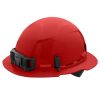 Milwaukee Tools Milwaukee Red Full Brim Unvented Type 1 Class E Hard Hat W/ 4pt Ratcheting Suspension 48-73-1109 -Klein Tools Shop 48 73 1109 irnwcnunutzzzwfl