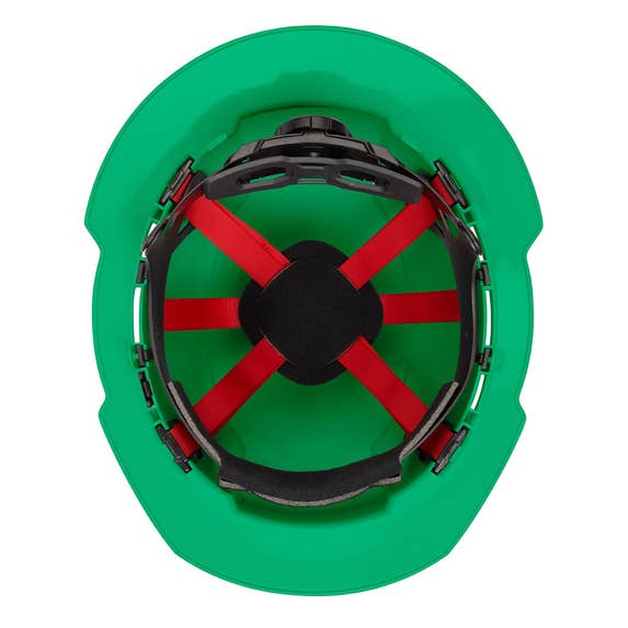 Milwaukee Green Full Brim Unvented Type 1 Class E Hard Hat w/ 6pt Ratcheting Suspension 48-73-1127 Milwaukee Tools Milwaukee Green Full Brim Unvented Type 1 Class E Hard Hat W/ 6pt Ratcheting Suspension 48-73-1127 -Klein Tools Shop 48 73
