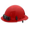 Milwaukee Tools Milwaukee Red Full Brim Unvented Type 1 Class E Hard Hat W/ 6pt Ratcheting Suspension 48-73-1129 1 Milwaukee Tools Milwaukee Red Full Brim Unvented Type 1 Class E Hard Hat W/ 6pt Ratcheting Suspension 48-73-1129 -Klein Tools Shop 48 73 1129 fgytammvrxpujbl6
