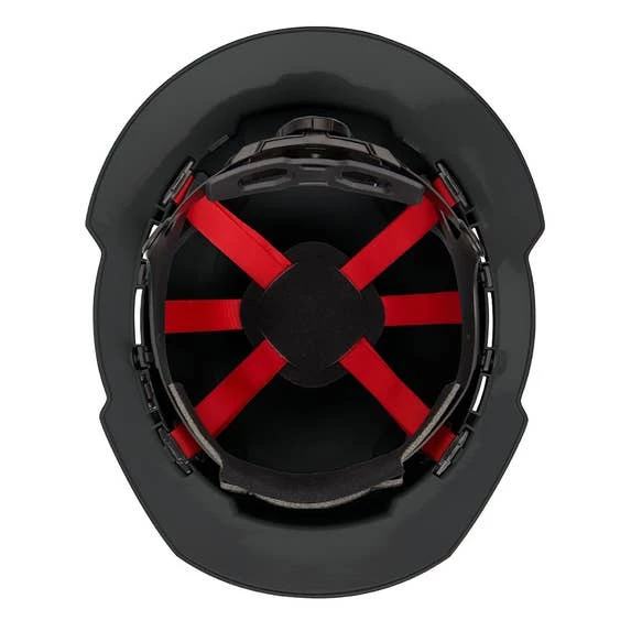 Milwaukee Tools Milwaukee Black Full Brim Unvented Type 1 Class E Hard Hat W/ 6pt Ratcheting Suspension 48-73-1131 - Image 3