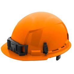 Milwaukee Tools Milwaukee Orange Front Brim Unvented Type 1 Class E Hard Hat W/ 6pt Ratcheting Suspension 48-73-1132