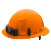 Milwaukee Tools Milwaukee Orange Full Brim Unvented Type 1 Class E Hard Hat W/ 6pt Ratcheting Suspension 48-73-1133