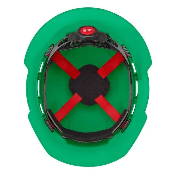 Milwaukee Green Full Brim Vented Type 1 Class C Hard Hat w/ 4pt Ratcheting Suspension 48-73-1207 Milwaukee Tools Milwaukee Green Full Brim Vented Type 1 Class C Hard Hat W/ 4pt Ratcheting Suspension 48-73-1207 -Klein Tools Shop 48 73