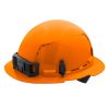 Milwaukee Tools Milwaukee Orange Full Brim Vented Type 1 Class C Hard Hat W/ 4pt Ratcheting Suspension 48-73-1213 -Klein Tools Shop 48 73 1213 7anubclhu500rlmp