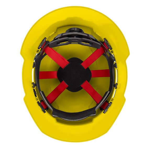 Milwaukee Yellow Full Brim Vented Type 1 Class C Hard Hat w/ 6pt Ratcheting Suspension 48-73-1223 Milwaukee Tools Milwaukee Yellow Full Brim Vented Type 1 Class C Hard Hat W/ 6pt Ratcheting Suspension 48-73-1223 -Klein Tools Shop 48 73