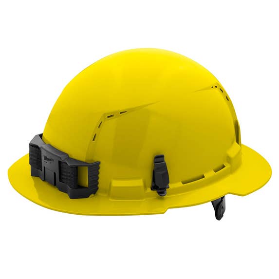 Milwaukee Yellow Full Brim Vented Type 1 Class C Hard Hat w/ 6pt Ratcheting Suspension 48-73-1223 Milwaukee Tools Milwaukee Yellow Full Brim Vented Type 1 Class C Hard Hat W/ 6pt Ratcheting Suspension 48-73-1223 -Klein Tools Shop 48 73 1223 pwltcoozafne3g5w