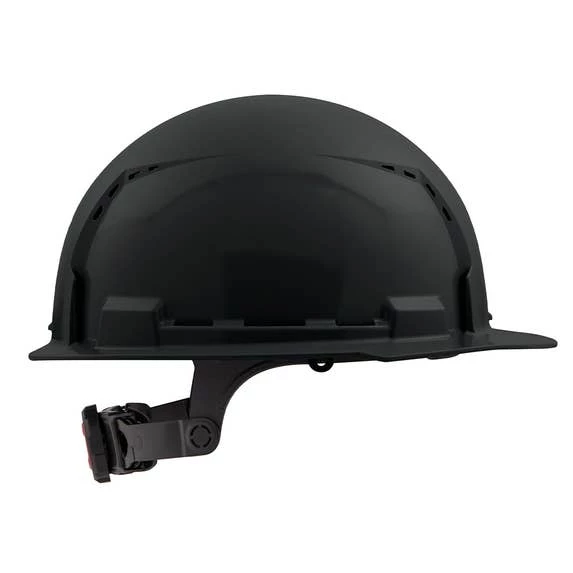 Milwaukee Tools Milwaukee Black Front Brim Vented Type 1 Class C Hard Hat W/ 6pt Ratcheting Suspension 48-73-1230 - Image 2