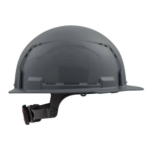 Milwaukee Tools Milwaukee Gray Front Brim Vented Type 1 Class C Hard Hat W/ 6pt Ratcheting Suspension 48-73-1234 - Image 2