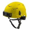 Milwaukee Tools Milwaukee Yellow Vented Type 2 Class C Safety Helmet W/ BOLT 48-73-1302