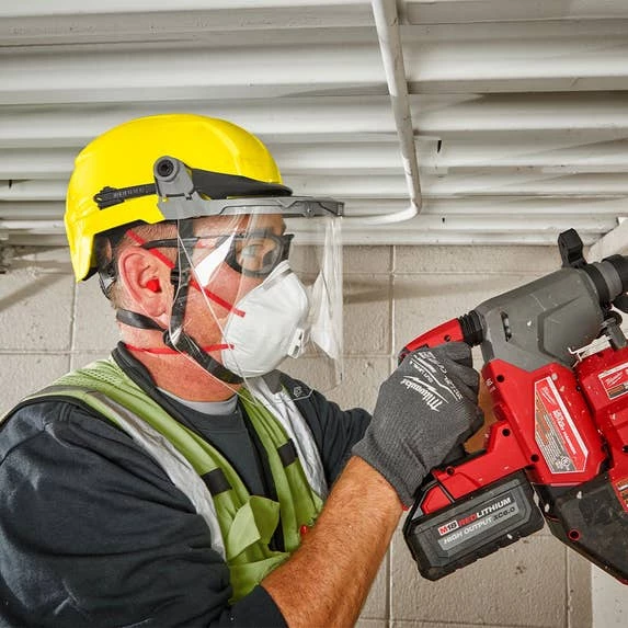 Milwaukee Tools Milwaukee Yellow Unvented Type 2 Class E Safety Helmet W/ BOLT 48-73-1303 - Image 4