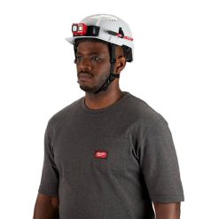 Milwaukee Tools Milwaukee White Front Brim Vented Type 2 Class C Safety Helmet W/ BOLT 48-73-1320 -Klein Tools Shop 48 73 1320 4 i4abgocspg3kiva6