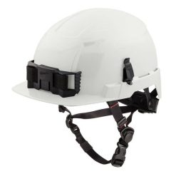 Milwaukee Tools Milwaukee White Front Brim Unvented Type 2 Class E Safety Helmet W/ BOLT 48-73-1321