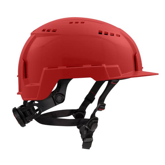 Milwaukee Red Front Brim Vented Type 2 Class C Safety Helmet w/ BOLT 48-73-1328 Milwaukee Tools Milwaukee Red Front Brim Vented Type 2 Class C Safety Helmet W/ BOLT 48-73-1328 -Klein Tools Shop 48 73 1328 2 rntuofpoleebmguf